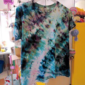 Ice dyed t-shirt unisex XL